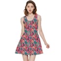 Red Flowers 2 Inside Out Reversible Sleeveless Dress View3