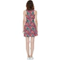 Red Flowers 2 Inside Out Reversible Sleeveless Dress View4