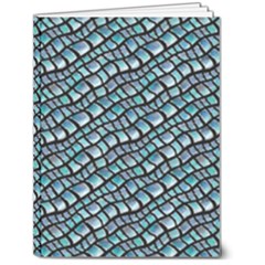 Turquoise Snake  6  X 8  Hardcover Notebook
