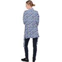 Blue Snake Long Sleeve Velvet Kimono  View2