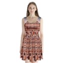 rajasthan hawa mahal Split Back Mini Dress  View1