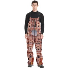 Rajasthan Hawa Mahal Men s Front Zip Ski And Snowboard Bib Pants