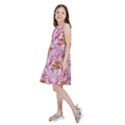 Peonies Nature Bloom Blossom Pink Kids  Skater Dress View2