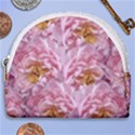 Peonies Nature Bloom Blossom Pink Horseshoe Style Canvas Pouch View1