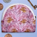 Peonies Nature Bloom Blossom Pink Horseshoe Style Canvas Pouch View2