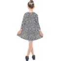 Green Leaves Kids  Quarter Sleeve Shirt Dress View2