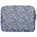 Blue Leaves (2) Make Up Pouch (Large) View2