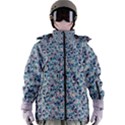 Blue Leaves (2) Women s Zip Ski and Snowboard Waterproof Breathable Jacket View1