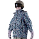 Blue Leaves (2) Women s Zip Ski and Snowboard Waterproof Breathable Jacket View2