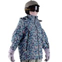 Blue Leaves (2) Women s Zip Ski and Snowboard Waterproof Breathable Jacket View3