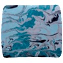 Fluid Turquoise Back Support Cushion View1