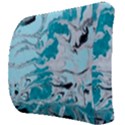 Fluid Turquoise Back Support Cushion View3