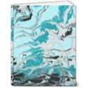 Fluid Turquoise 7  x 9  Softcover Notebook View1