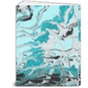 Fluid Turquoise 7  x 9  Softcover Notebook View2