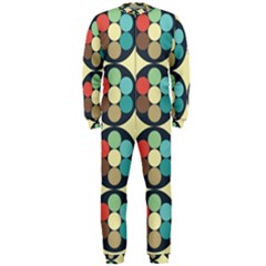 Circles Round Pattern Sphere Ball Onepiece Jumpsuit (men)