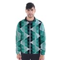 Triangles Pyramid Geometric Pattern Men s Windbreaker View1