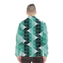 Triangles Pyramid Geometric Pattern Men s Windbreaker View2
