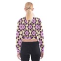 Pattern Design Star Snowflake Cropped Sweatshirt View2