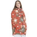 Background Abstract Women s Multi Pockets Zip Ski and Snowboard Waterproof Breathable Jacket View3