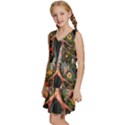 Lungs Health Kids  Sleeveless Tiered Mini Dress View2