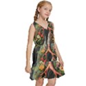 Lungs Health Kids  Sleeveless Tiered Mini Dress View3