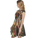 Lungs Health Cap Sleeve High Waist Dress View2