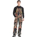 Lungs Health Men s Side Zip Front Pouch Ski And Snowboard Bib Pants	 View3