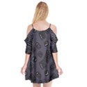 Background Wallpaper Pattern Notes Cutout Spaghetti Strap Chiffon Dress View2