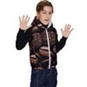 Coffee Beans Kids  Stylish Hooded Puffer Vest View3