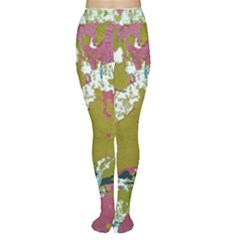 Colorwoven Abstract Print Tights