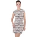 Cute Animals Drawstring Hooded Dress View1