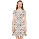 Cute Animals Inside Out Cap Sleeve Dress View1
