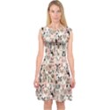 happy animals Capsleeve Midi Dress View1