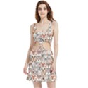 Mix Animal Faces Velour Cutout Dress View1