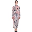 Fox Turtleneck Maxi Dress View1