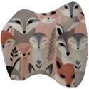 Fox Velour Head Support Cushion View4