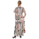 Fox Front Wrap High Low Dress View2