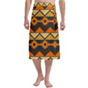 Aztec Mexico Inca Mayan Design Traditional Men s Hawaiian Lavalava Ie Faitaga Wrap Skirt View1