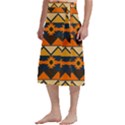 Aztec Mexico Inca Mayan Design Traditional Men s Hawaiian Lavalava Ie Faitaga Wrap Skirt View2