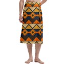 Aztec Mexico Inca Mayan Design Traditional Men s Hawaiian Lavalava Ie Faitaga Wrap Skirt View3