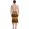 Aztec Mexico Inca Mayan Design Traditional Men s Hawaiian Lavalava Ie Faitaga Wrap Skirt View4