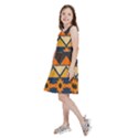 Aztec Mexico Inca Mayan Design Kids  Skater Dress View2