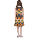 Aztec Mexico Inca Mayan Design Kids  Skater Dress View4