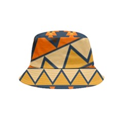 Aztec Mexico Inca Mayan Design Inside Out Bucket Hat (kids)