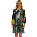 Star Wars Women s Round Neck Long Sleeve Bow Deco Dress View1