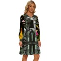 Star Wars Women s Round Neck Long Sleeve Bow Deco Dress View3