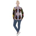 Hey Mister Nick Screenshot 2025-03-14 At 12 02 18?am Eclectic Beauty Updated Beautiful People Women s Long Sleeve Pocket Shirt View2