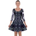 Black Constellation Screenshot 2025-03-14 At 12 02 18?am Eclectic Beauty Updated Beautiful People Quarter Sleeve Skater Dress View1