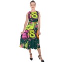 Neon Jesus 8375771 Midi Tie-Back Chiffon Dress View1