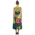 Neon Jesus 8375771 Midi Tie-Back Chiffon Dress View2